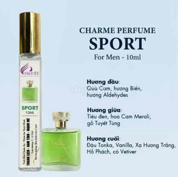 CHARME PERFUME SPORT For Men - 10ml