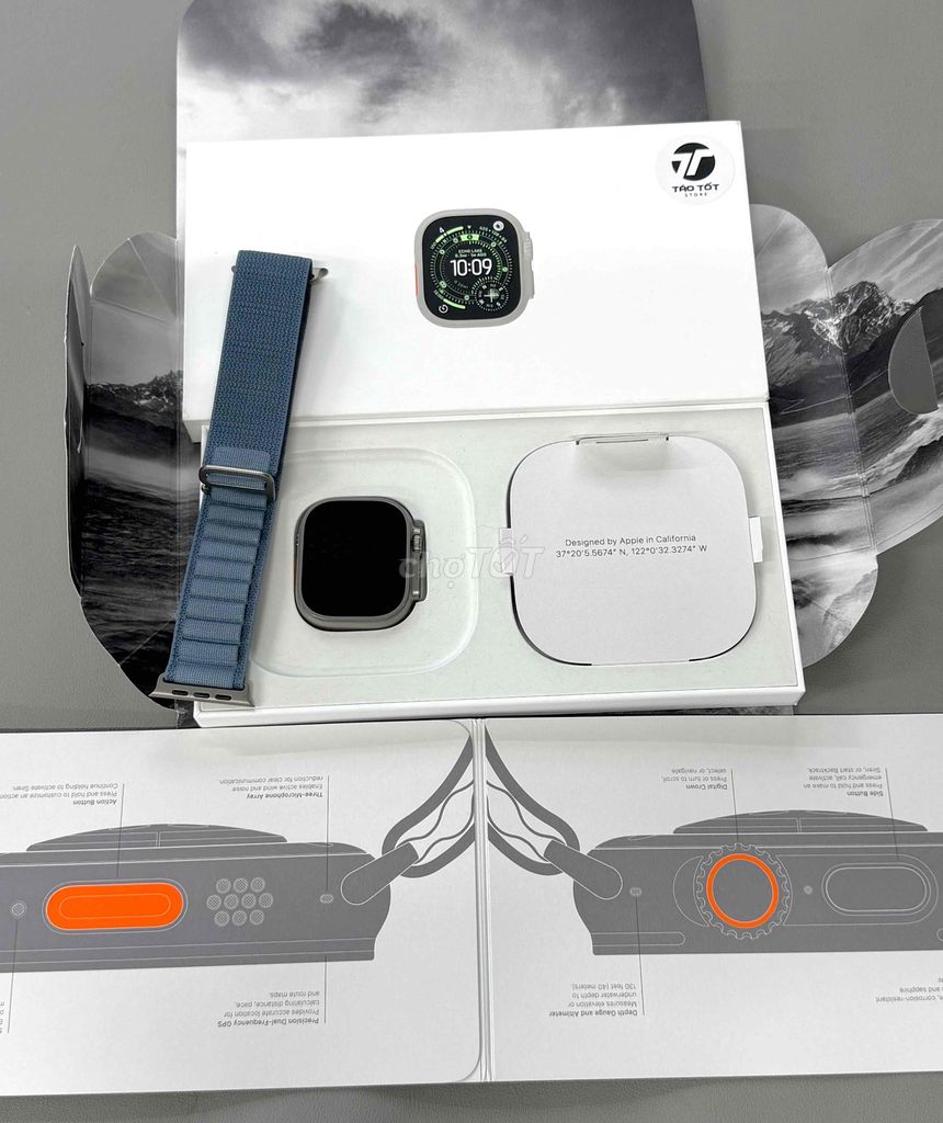 Apple Watch Ultra 3 Titan Bạc 99% Fullbox BH 2027. Mua bán Thiết bị đeo thông minh tại Quận 10 Tp Hồ Chí Minh được đăng bởi Táo Tốt Apple  hình 1