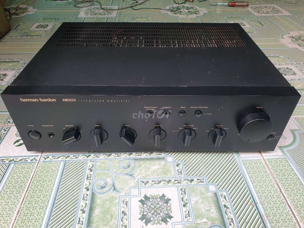 Ampli tích hợp Harman Kardon HK6550 Đen. Mua bán Tivi, Âm thanh tại Quận Gò Vấp Tp Hồ Chí Minh được đăng bởi Gia huy hình 1