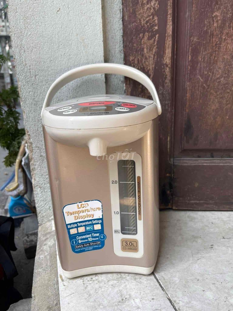 Bình thuỷ điện Zojirushi 3L