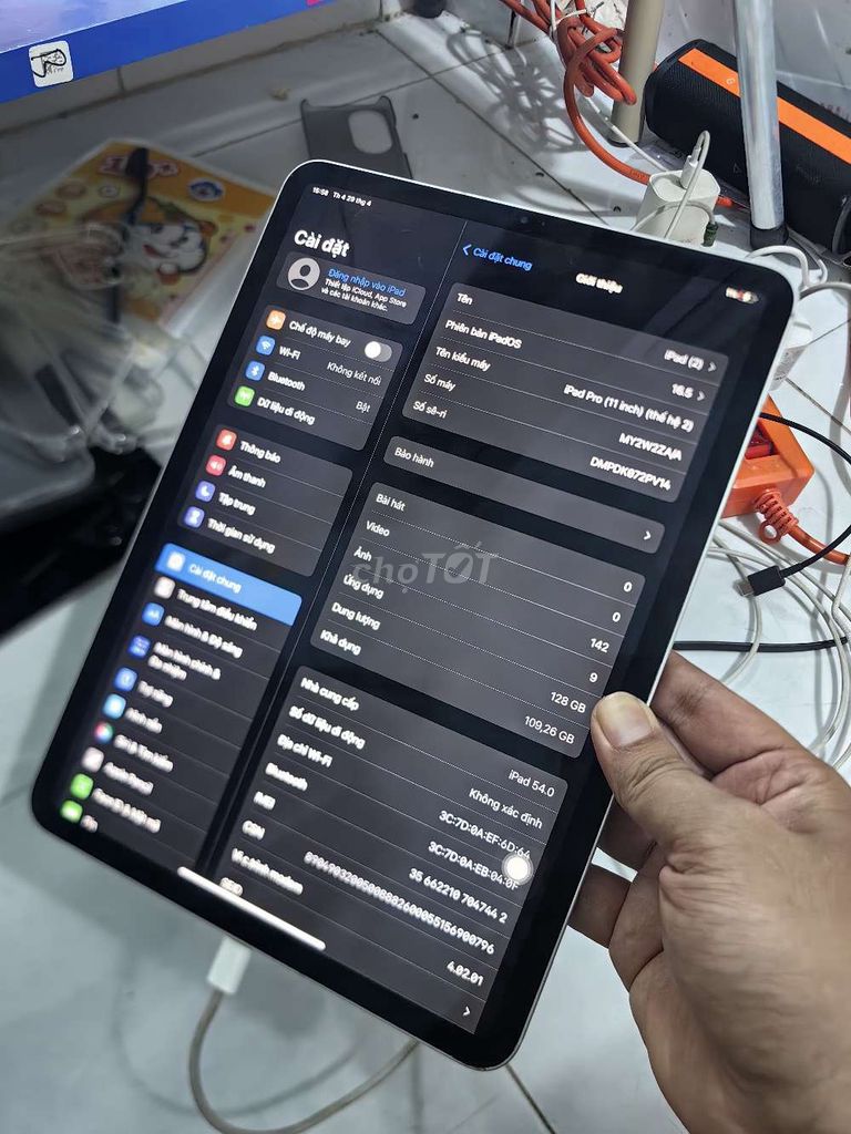 Apple iPad Pro 2021 128GB Bạc. Mua bán Máy tính bảng tại Huyện Bình Chánh Tp Hồ Chí Minh được đăng bởi Lâm mobiphone hình 1