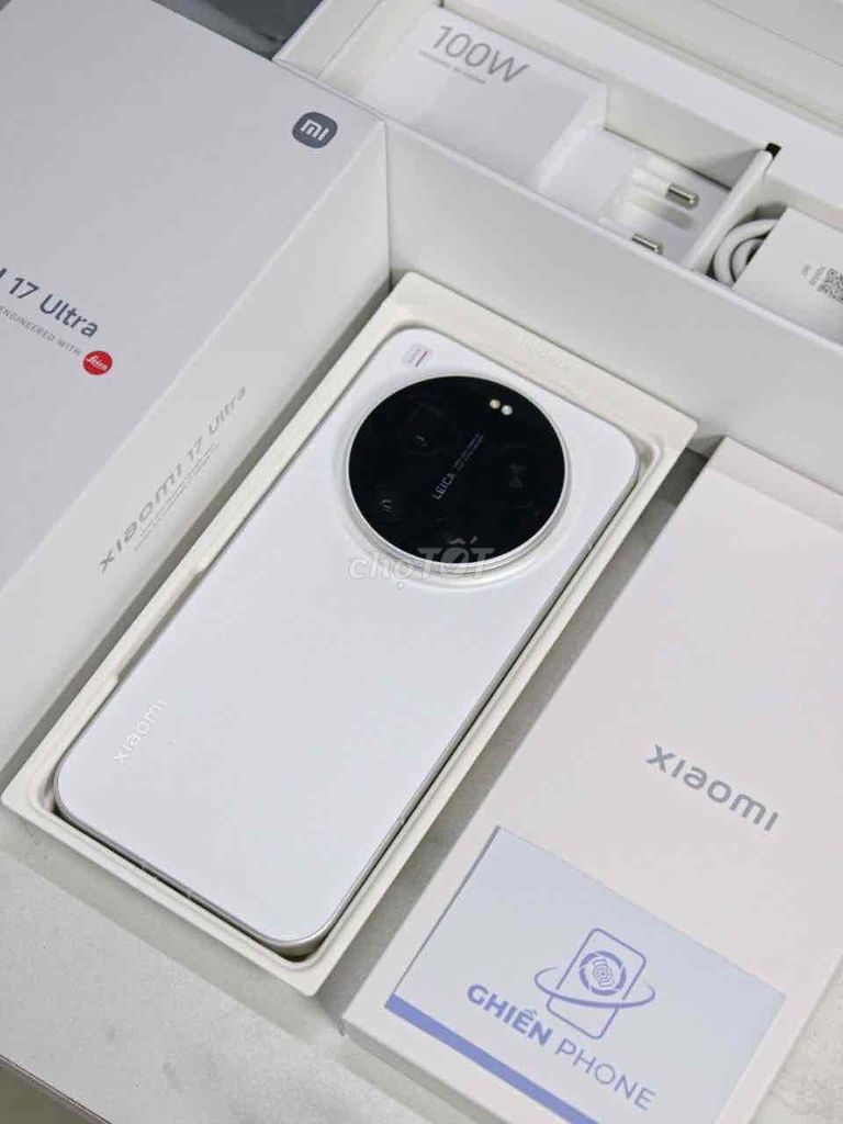 Xiaomi 17Ultra QT Trắng 16/512Gb Fullbox lướt Keng. Mua bán Điện thoại tại Thành phố Dĩ An Bình Dương được đăng bởi Khôi Ghiền Phone  hình 1