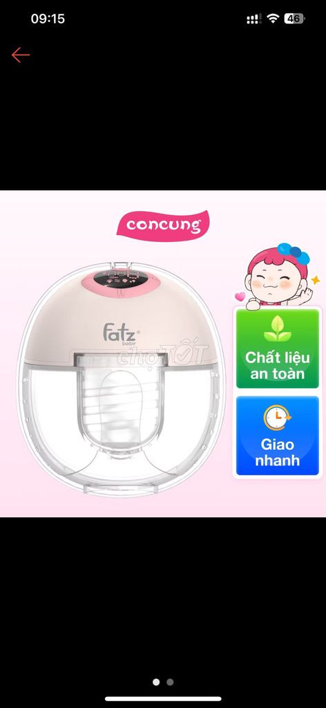 Máy hút sữa Fatz Freemax 12 Hồng. Mua bán Mẹ và bé tại Thành phố Tam Kỳ Quảng Nam được đăng bởi Lim hình 1