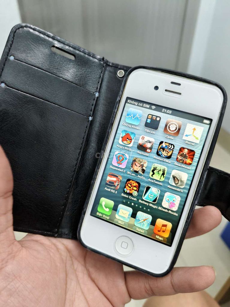 Apple iPhone 4S 16GB Trắng. Mua bán Điện thoại tại Thành phố Biên Hòa Đồng Nai được đăng bởi Long Lê hình 1