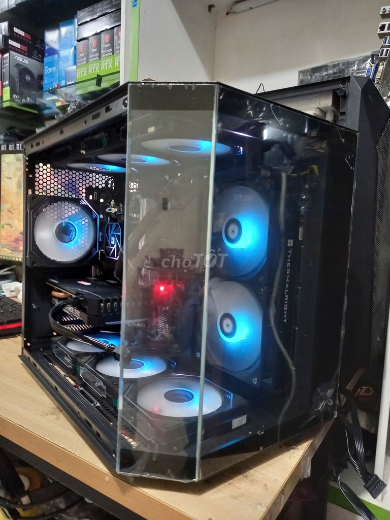 Case i5 12400+Ram  16G+RTX 3060+Vỏ bể cá