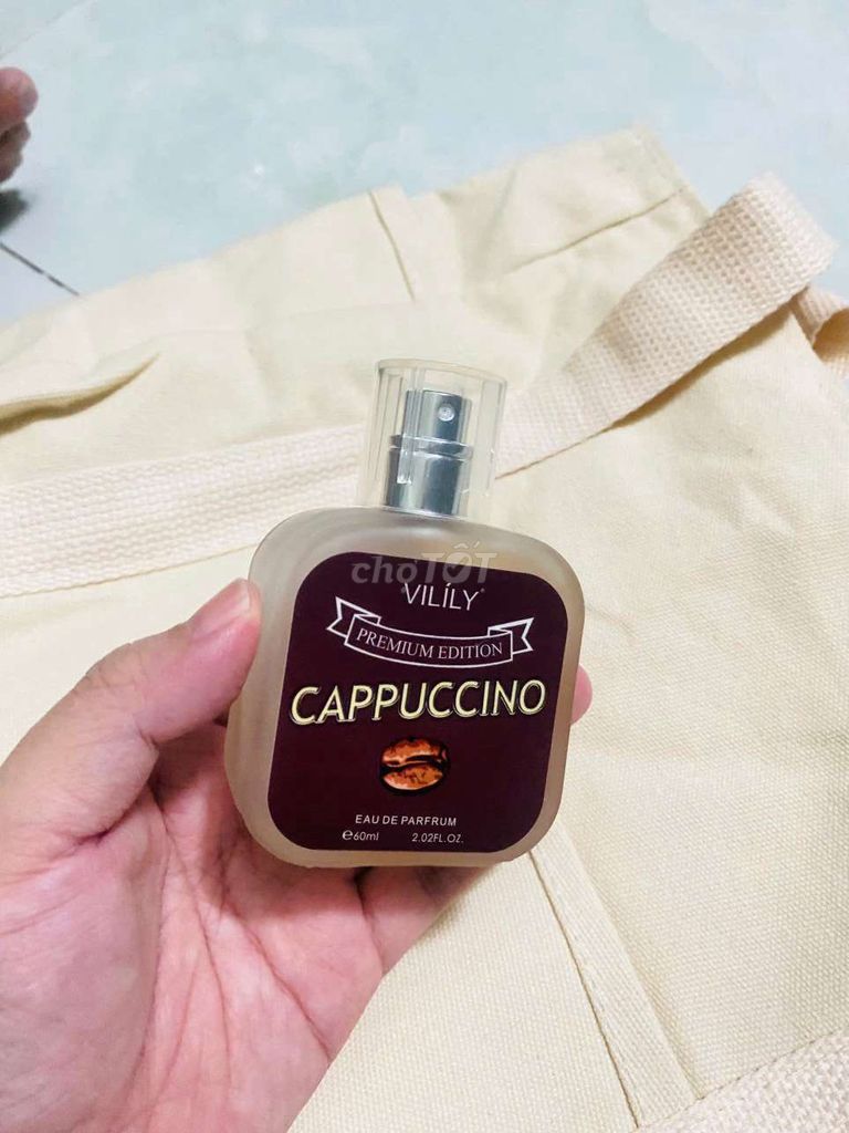 Nước hoa Vilily Cappuccino 60ml Unisex dư xài bán. Mua bán Nước hoa tại Quận Gò Vấp Tp Hồ Chí Minh được đăng bởi Lang Quân hình 1