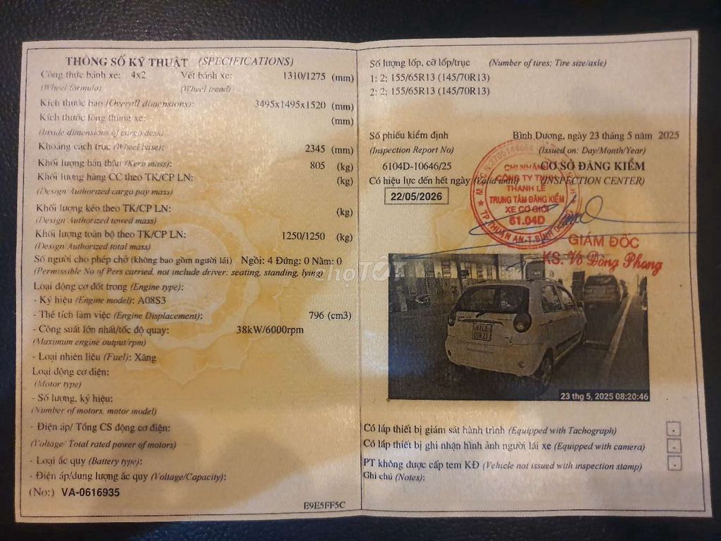 ✅Spark 5 chỗ  sx 2012 động cơ 0.8L. Mua bán Ô tô tại Quận Tân Bình Tp Hồ Chí Minh được đăng bởi hữu trí chuyên xe đẹp hình 11