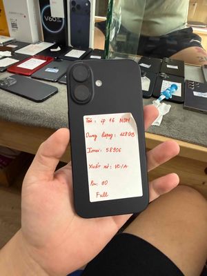 Apple iPhone 16 128GB Đen 99%