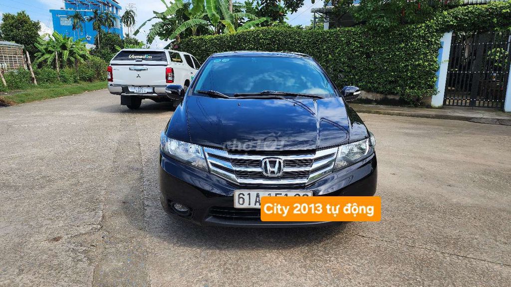 Honda City 2013 1.5 Đen tự động. Mua bán Ô tô tại Quận 12 Tp Hồ Chí Minh được đăng bởi ô tô Lê Ân Sài Gòn hình 1