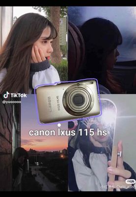 pass máy ảnh canon ixus 115hs