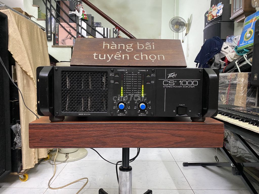 Sale Power PEAVEY 1000 made in USA chạy 24 sò sắt. Mua bán Tivi, Âm thanh tại Quận Tân Bình Tp Hồ Chí Minh được đăng bởi nhut audio hình 1
