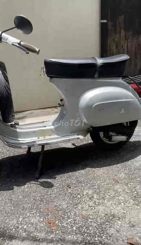 Piaggio Vespa Smallframe 100, серебристый