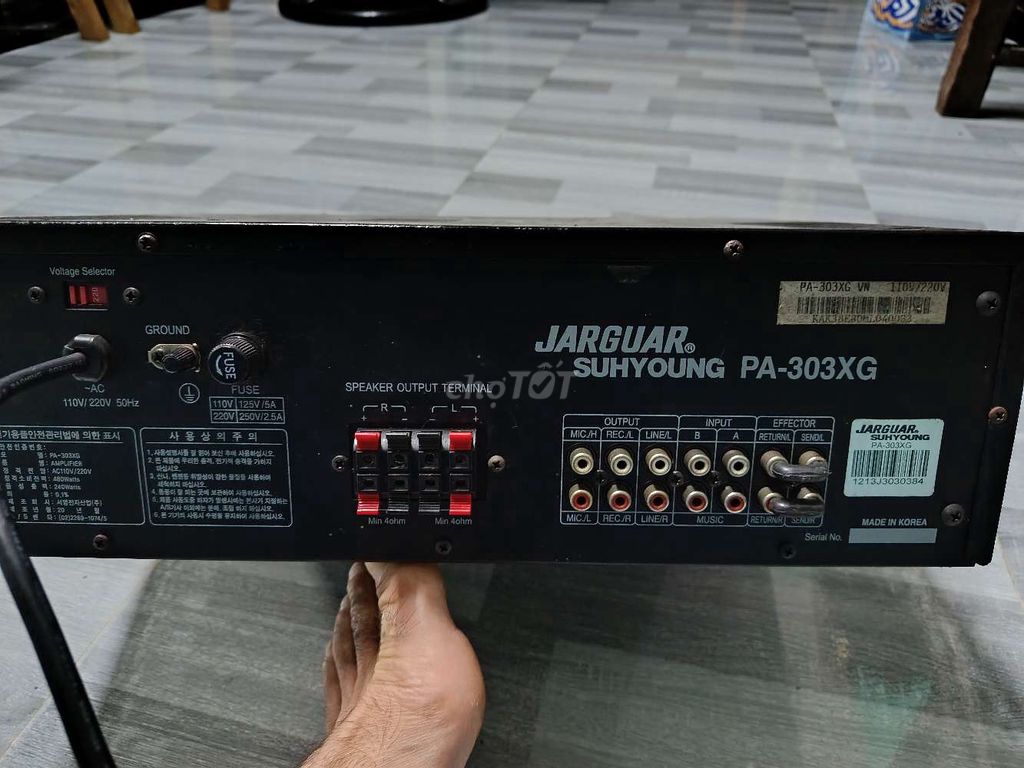 Amply Jarguar Suhyoung PA-303XG. Mua bán Tivi, Âm thanh tại Huyện Phú Ninh Quảng Nam được đăng bởi Vũ hình 1