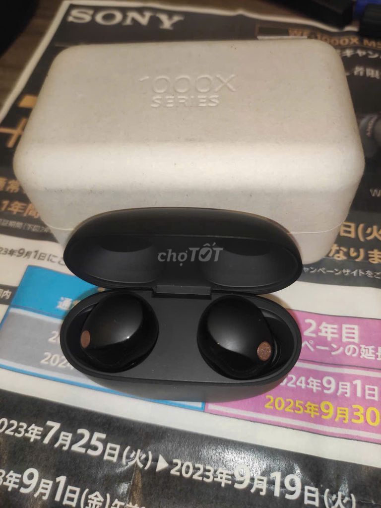 Sony WF-1000XM5 Tai nghe True Wireless Đen. Mua bán Tivi, Âm thanh tại Quận 10 Tp Hồ Chí Minh được đăng bởi Lê Nhi  hình 1