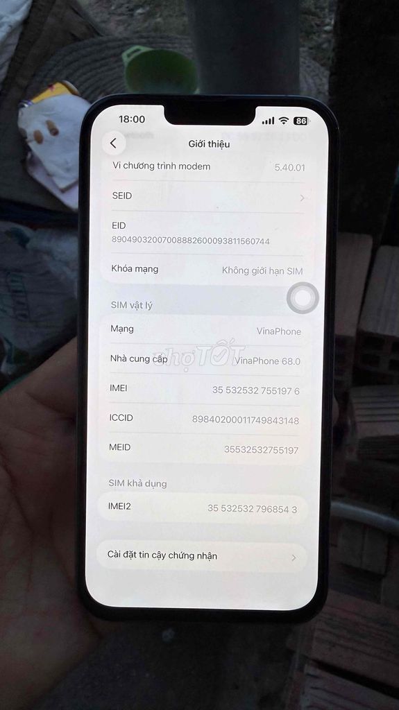 Apple iPhone 13 Pro Max 256GB Xanh. Mua bán Điện thoại tại Thành phố Thuận An Bình Dương được đăng bởi Ấhhahhaha hình 1
