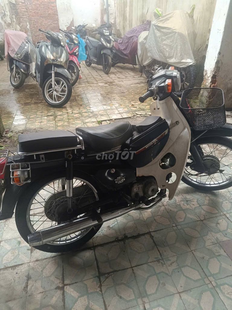 Xe máy Honda Super Cub màu xanh đậm. Mua bán Xe máy tại Quận Hai Bà Trưng Hà Nội được đăng bởi huuthong hình 6
