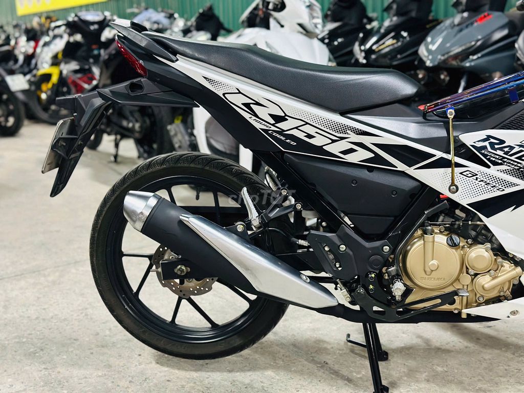 XE MÁYTHANH TÙNG_RAIDER 150 FI TRẮNG BAO ZIN CHẤT. Mua bán Xe máy tại Quận Nam Từ Liêm Hà Nội được đăng bởi THANH TÙNG hình 3