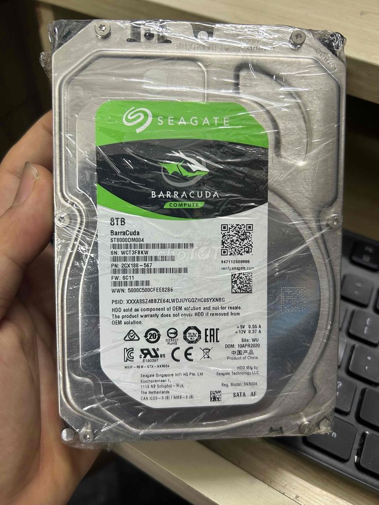 ổ cứng máy bàn 8tb hdd 8tb