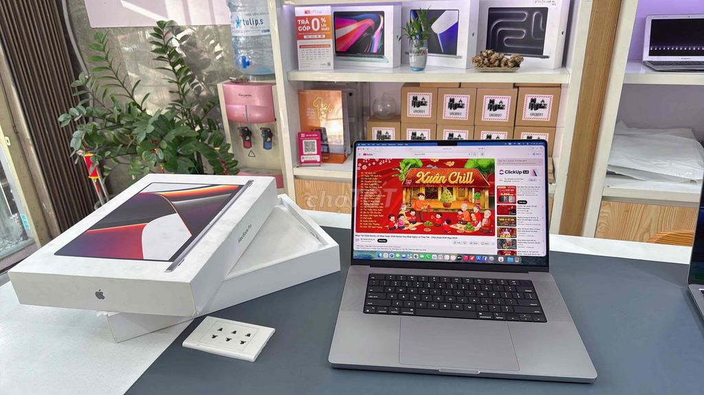 Fullbox-MacBook Pro 16” M1/ 16GB/1TB-Pin 100%. Mua bán Laptop tại Quận Thanh Khê Đà Nẵng được đăng bởi Tín Phát Apple hình 1