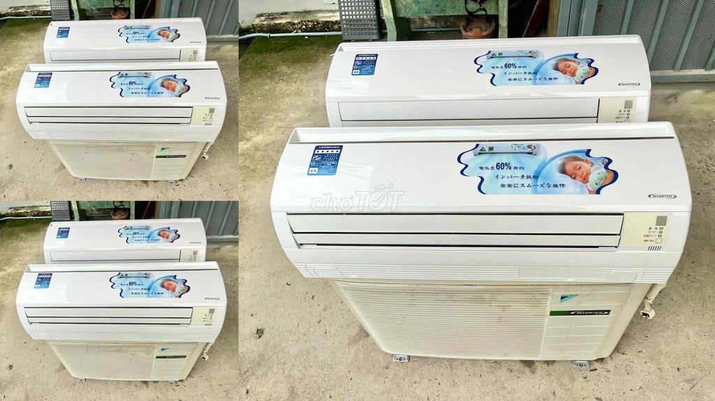 MÁY LẠNH DAIKIN INVERTER 1.5HP / BAO CÔNG LẮP ĐẶT