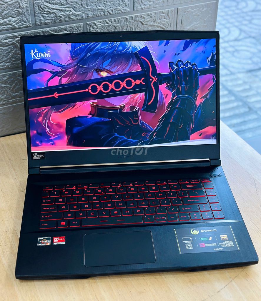 MSI Bravo 15 R5-4600H/16GB/256GB_RX 5300M. Mua bán Laptop tại Thành phố Thủ Đức Tp Hồ Chí Minh được đăng bởi Shop Cyber hình 1