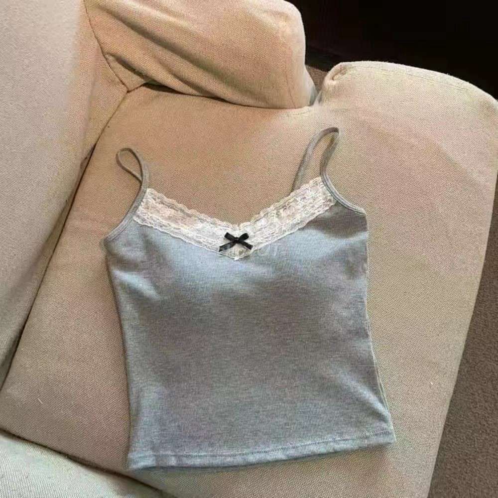 Áo hai dây nữ ren xám size S-M có mút ngực. Mua bán Quần áo tại Thị xã Quảng Yên Quảng Ninh được đăng bởi Khánh Linh hình 1