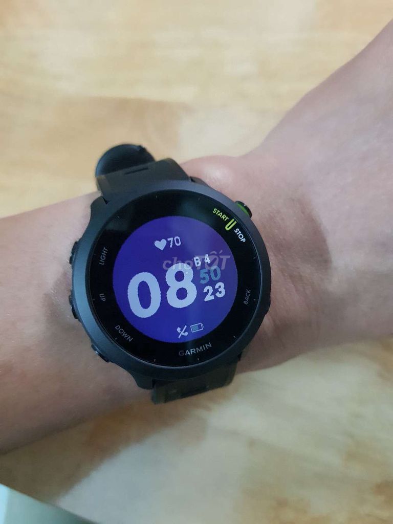 Garmin Forerunner 55 Đen. Mua bán Thiết bị đeo thông minh tại Quận Bình Thạnh Tp Hồ Chí Minh được đăng bởi ST hình 1