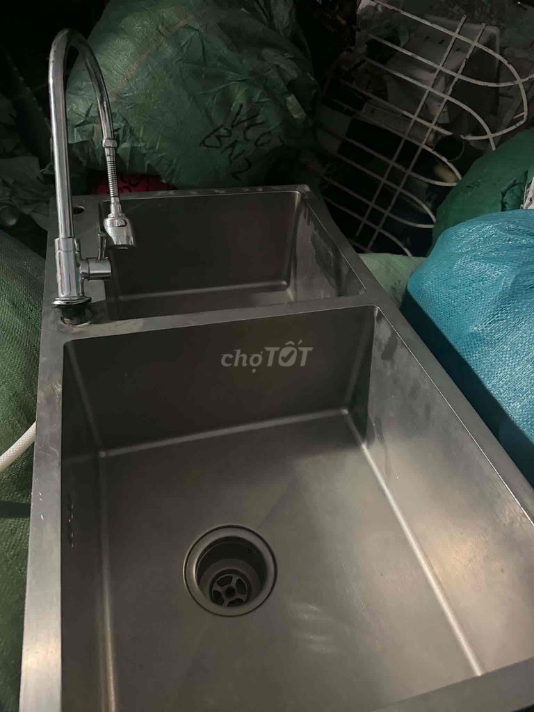 Bồn rửa chén  Inox 304. Mua bán Thiết bị vệ sinh, nhà tắm tại Quận Gò Vấp Tp Hồ Chí Minh được đăng bởi Đào Thị Phượng  hình 1