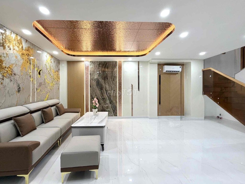 Siêu Phẩm Tân Cổ Điển sát Mặt Tiền Chu Văn An, 8x5m, 4 tầng+ST 3PN. Mua bán Nhà ở tại Quận Bình Thạnh Tp Hồ Chí Minh được đăng bởi Nhà phố Quốc Lượng hình 3