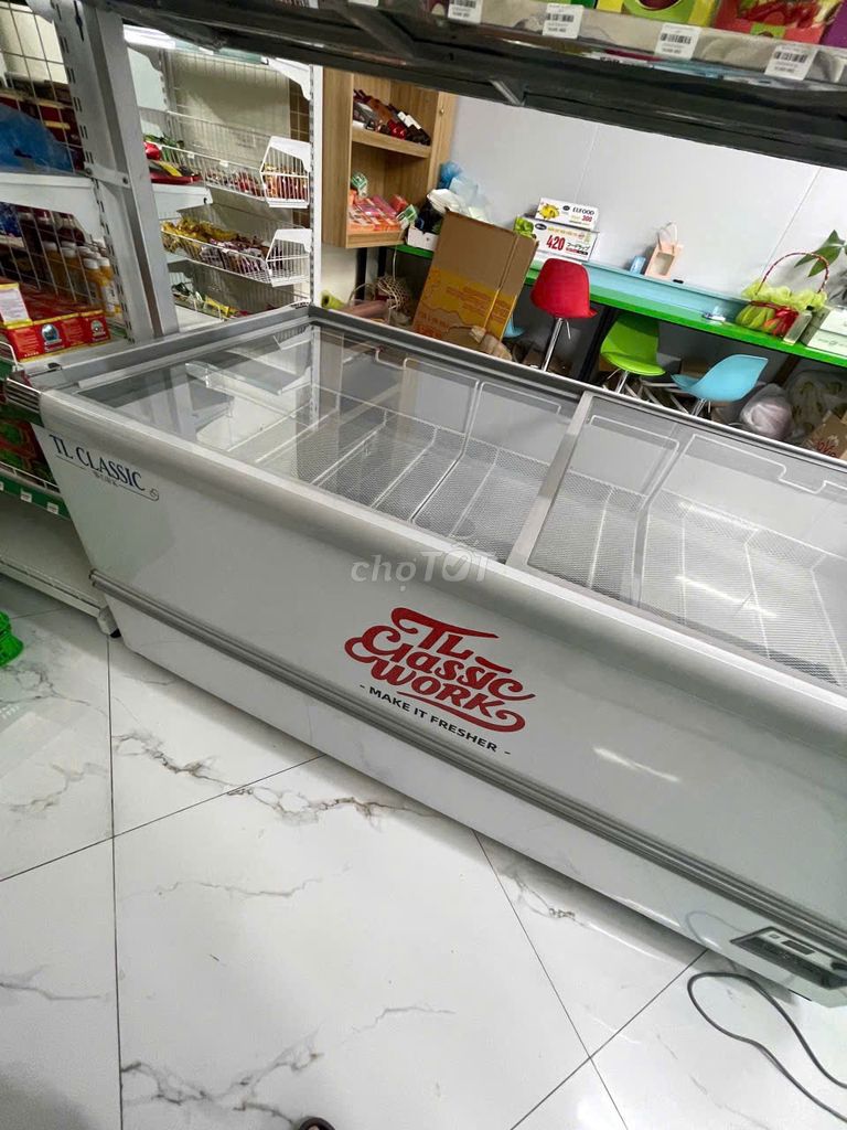 Tủ đông trưng bày TL Classic 1150L Trắng. Mua bán Tủ lạnh tại Quận Long Biên Hà Nội được đăng bởi Phi Thi Thuy hình 1