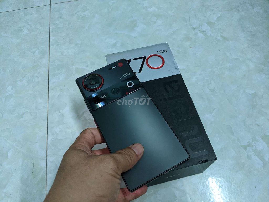 ZTE Nubia Z70 Ultra quốc tế fullbox có gl. Mua bán Điện thoại tại Huyện Châu Thành Tiền Giang được đăng bởi Qmobile hình 1