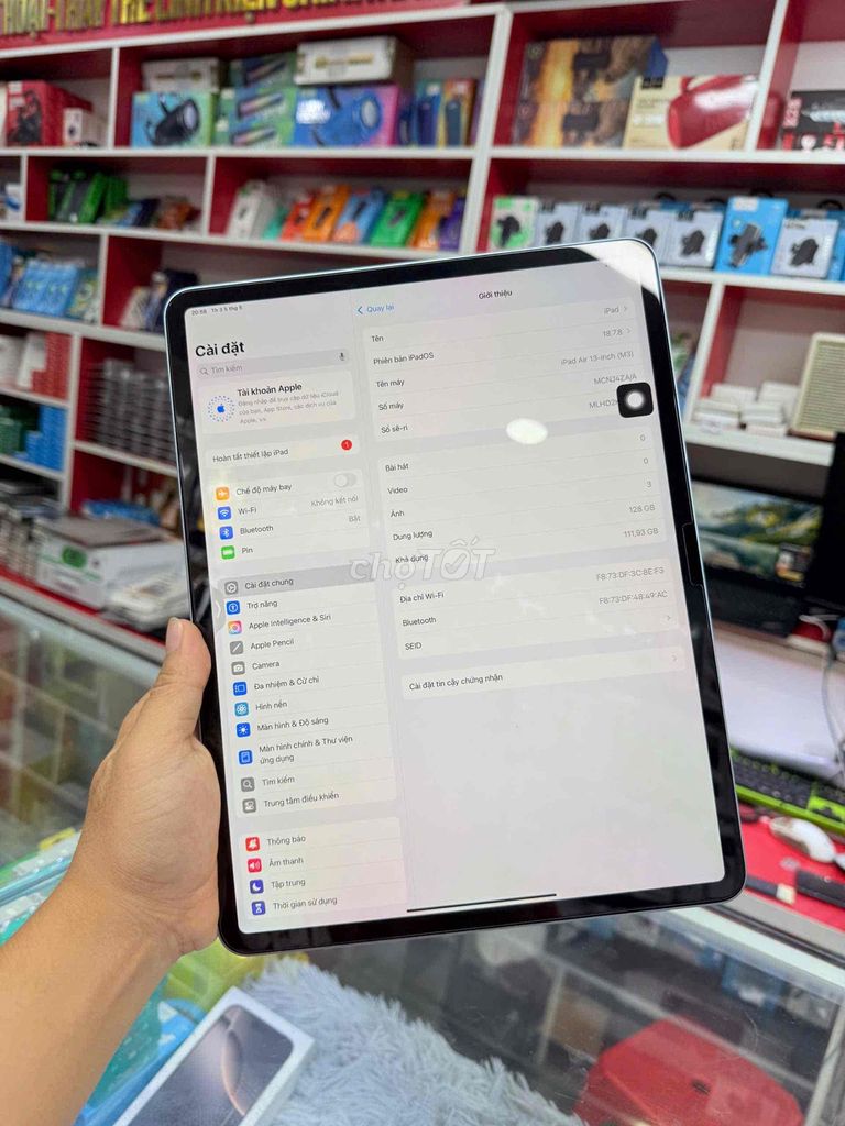 Apple iPad Air 13 inch 128GB xanh ngọc. Mua bán Máy tính bảng tại Quận Bình Thạnh Tp Hồ Chí Minh được đăng bởi Trí Kun's hình 1