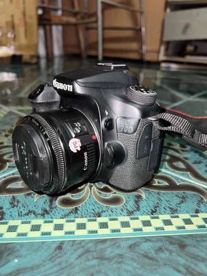 canon 70d + Lens 50mm  + Seri máy 27 cao