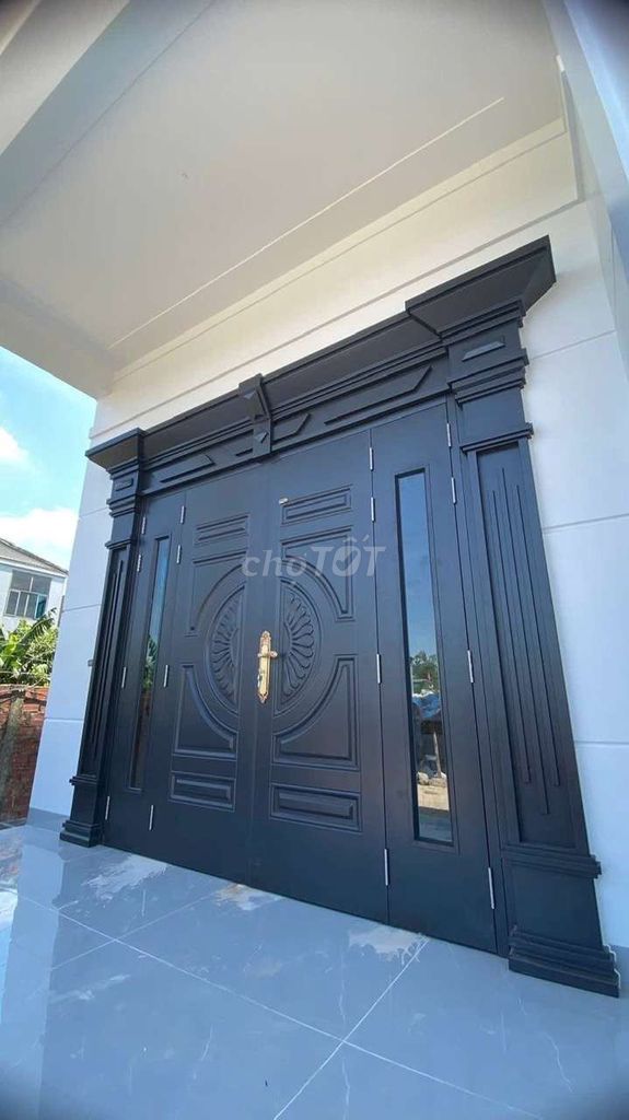 Cửa thép vân gỗ Đen Nam Định. Mua bán Nội thất, đồ gia dụng khác tại Huyện Xuân Trường Nam Định được đăng bởi Manh hình 1