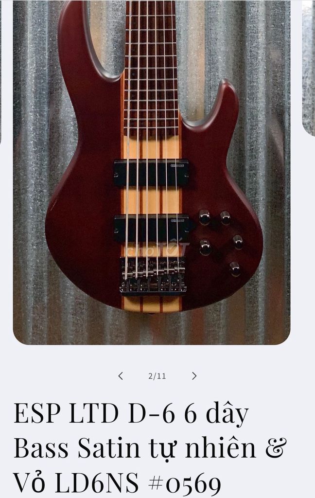 Tphcm cần bán bass LTD D6 6 dây