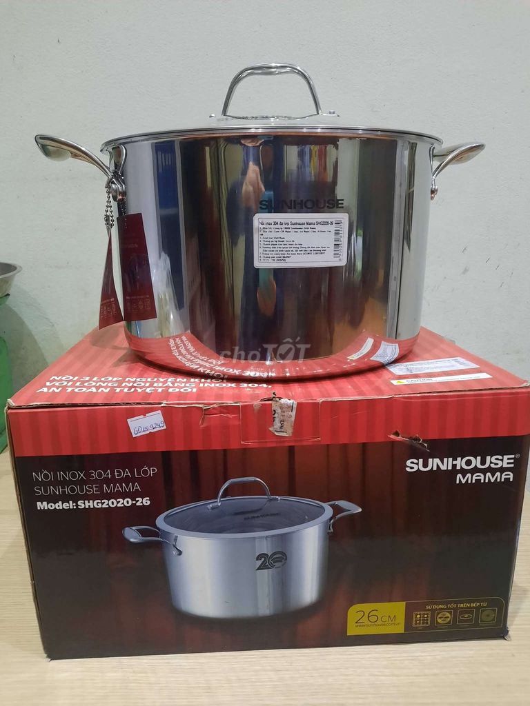 Nồi luộc gà SUNHOUSE SHG2020. Mua bán Dụng cụ nhà bếp tại Huyện Quốc Oai Hà Nội được đăng bởi Nguyễn Lan Vi hình 1