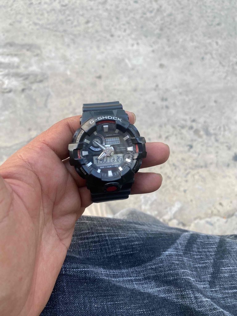 Đồng hồ Casio G-Shock Nam Đen. Mua bán Đồng hồ tại Thành phố Rạch Giá Kiên Giang được đăng bởi Thành Chu hình 1