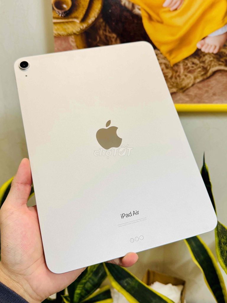 ipad air 5 starlight 64 wifi pin 100 chính hãng