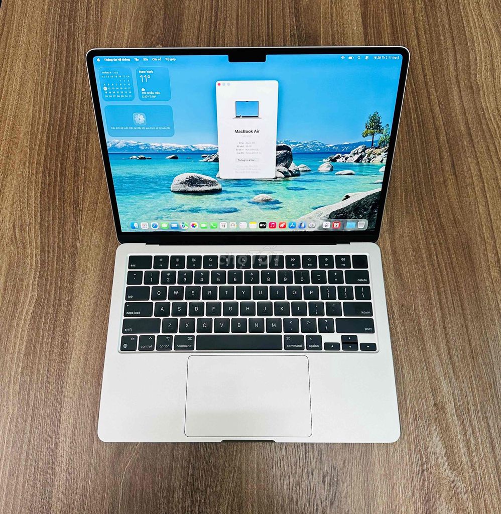 MacBook Air M2 16/256 màu Starlight Việt Nam. Mua bán Laptop tại Quận Cầu Giấy Hà Nội được đăng bởi Tiệm Công Nghệ hình 1
