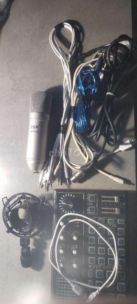 Sound card ISK AT100 Bạc. Mua bán Tivi, Âm thanh tại Huyện Triệu Sơn Thanh Hóa được đăng bởi Trần Gia Bảo hình 1