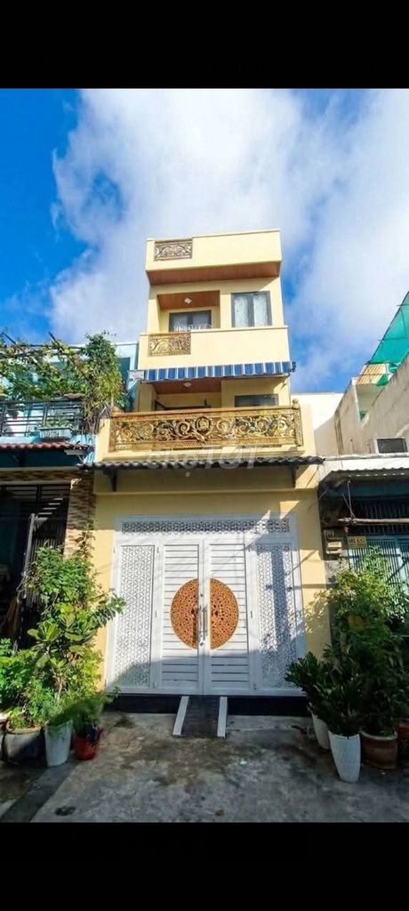 Nhà 52m2 - 4 Tầng - Hẻm Xe Hơi 5m - Lê Văn Quới - Gò Xoài - Hơn 5,X Tỷ