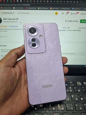 OPPO RENO 11F 5G 8GB.256GB PIN 5000 DIMENSITY 7050
