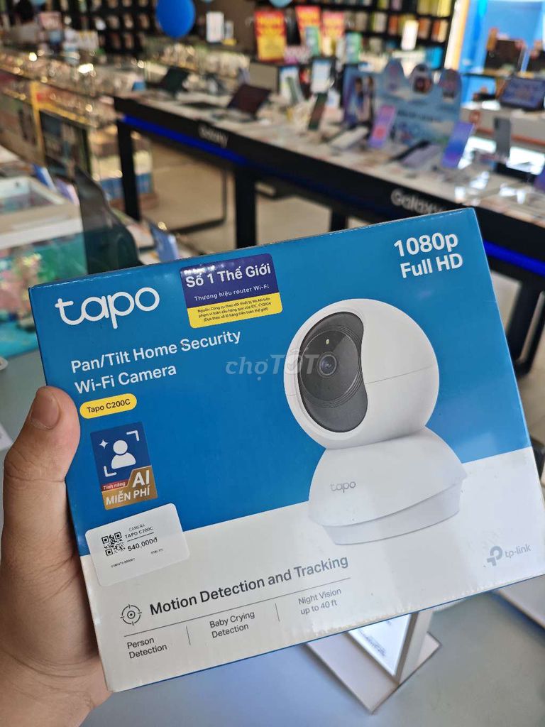 Camera an ninh Tapo C200C Trắng. Mua bán Máy ảnh, Máy quay tại Quận Ngũ Hành Sơn Đà Nẵng được đăng bởi Nam hình 1