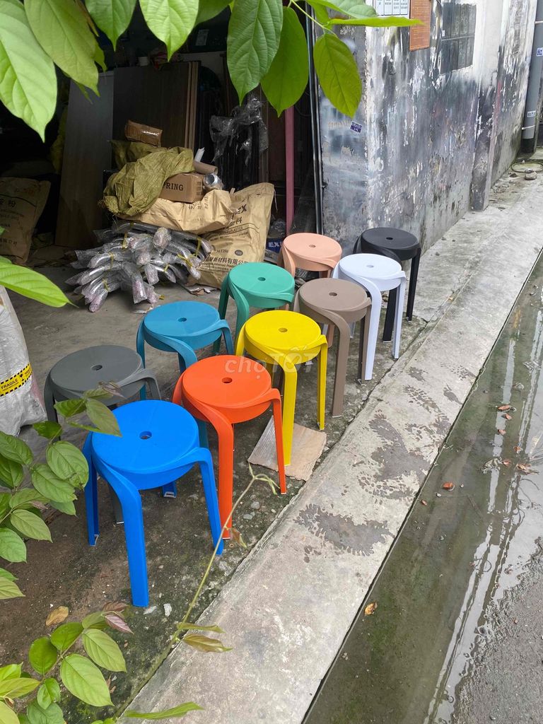 ghế đôn nhựa giá rẻ. Mua bán Bàn ghế tại Quận Bình Tân Tp Hồ Chí Minh được đăng bởi lý hạo nam hình 1