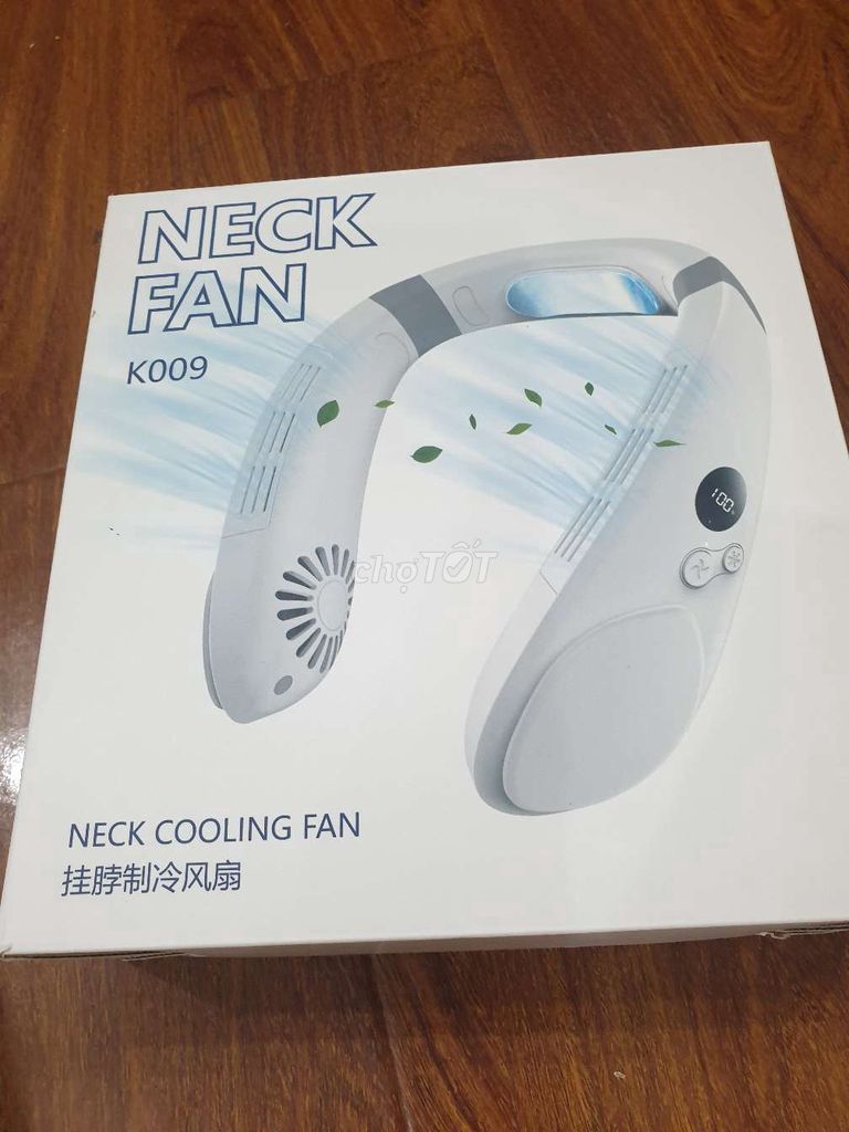 Quạt đeo cổ K009 Trắng 3 chế độ gió. Mua bán Quạt tại Quận Thanh Xuân Hà Nội được đăng bởi Hùng hình 1