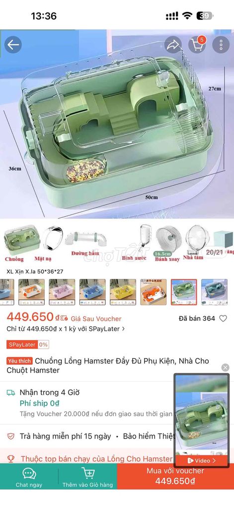 cần nhượng lại chuột và chuồng nuôi. Mua bán Thú cưng khác tại Quận Tân Phú Tp Hồ Chí Minh được đăng bởi Huy hình 1