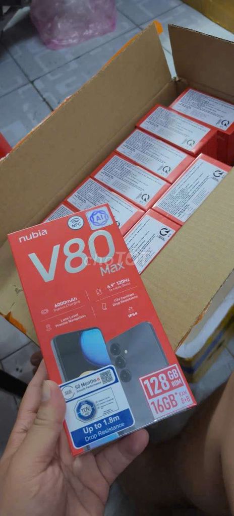 Nubia V80 Max 8GB/128GB Đa dạng. Mua bán Điện thoại tại Thành phố Thủ Đức Tp Hồ Chí Minh được đăng bởi Phạm AnhTrường hình 1