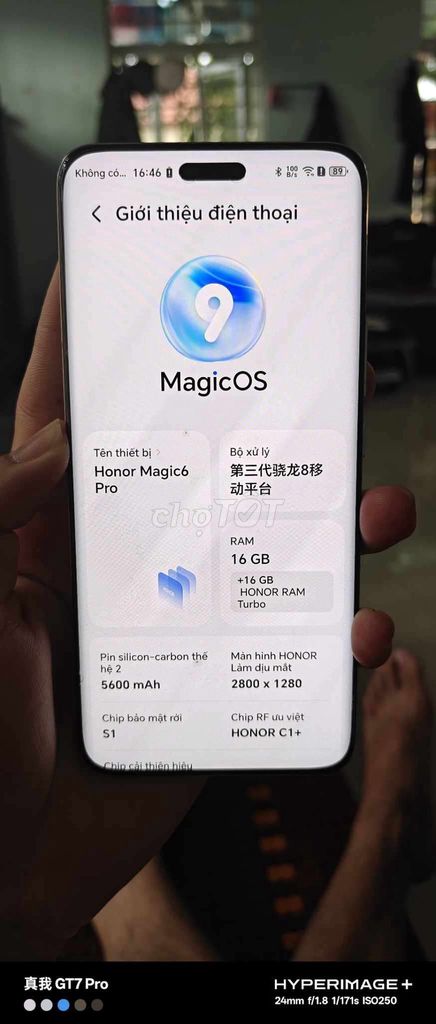 Honor magic 6 pro ram 16 512