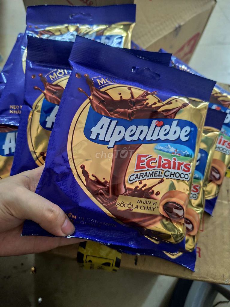 Pass hết 55 gói kẹo mềm Alpenliebe Socola(date9/9). Mua bán Đồ ăn, thực phẩm và các loại khác tại Quận Thanh Khê Đà Nẵng được đăng bởi Nhật Duyên hình 1