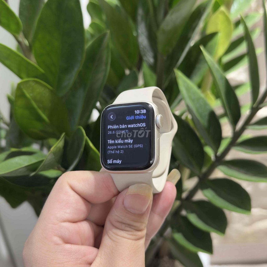 Apple Watch SE 2 40mm Starlight. Mua bán Thiết bị đeo thông minh tại Quận Hoàng Mai Hà Nội được đăng bởi Nguyễn Lương Quyết hình 1